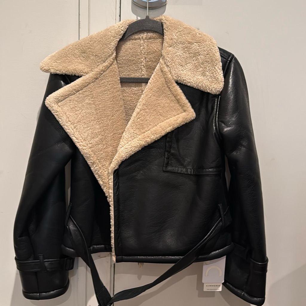 Black Shearling Jacket